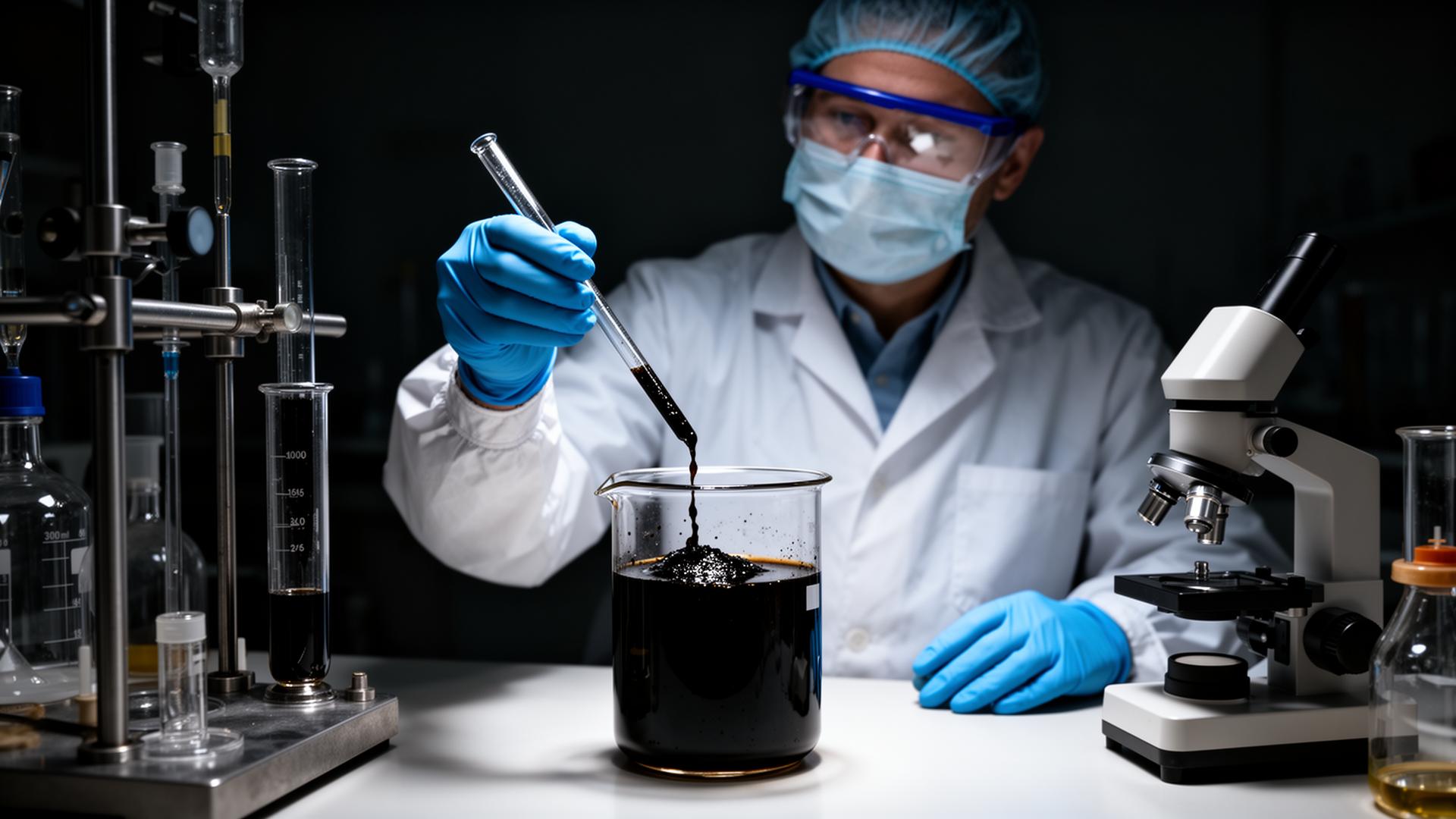 Laboratory crude oil analysis